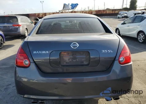 2007 Nissan Maxima Se from USA, damaged, VIN 1N4BA41E67C866582